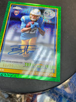 Brenen Thompson -Green Refractor Auto 60/99- (Topps, NFL Flagship 2026)