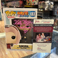 Sakura signed by Kate Higgins
 (Funko, Naurto) *JSA*