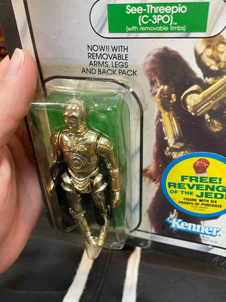 Removable Limbs C-3PO ESB 48C (Vintage Star Wars, Kenner) **SEALED** - Bitz & Buttons