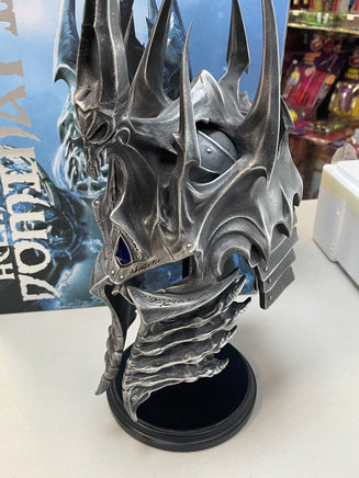 Helm of Domination Lich King Statue (Blizzard, World Of Warcraft) OPEN BOX - Bitz & Buttons