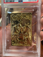 Charizard Burger King Gold Card 0166 (Pokemon, Wizard) **PSA 6**