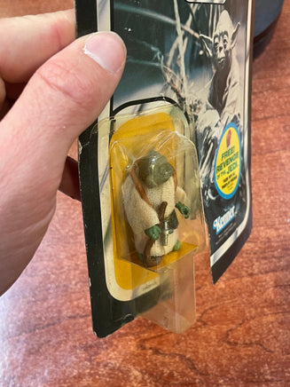 Brown Snake Yoda with Card ESB 9509 (Vintage Star Wars, Kenner) **Open Card** - Bitz & Buttons