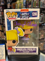 Angelica Pickles Signed By Cheryl Chase (Funko Pop,Cobra Kai) PSA Authenticated*