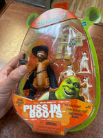 Puss in Boots with Gingy (Vintage Shrek 2, Hasbro) **SEALED** - Bitz & Buttons