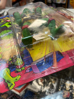 Soft Head Raphael -10 Back-  (Vintage TMNT Ninja Turtles, Playmates) SEALED - Bitz & Buttons