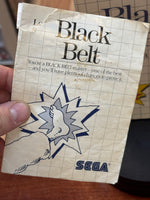 Black Belt with Box & Manual (Vintage Sega Master System, Video Game)