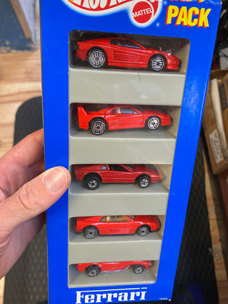 Ferrari Red Gift Pack 12405 (Vintage Hot Wheels, Mattel) SEALED - Bitz & Buttons