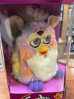 Pastel Tie Die -Blue Eyes- (Vintage Furby, Tiger Electronics) **NEW** - Bitz & Buttons
