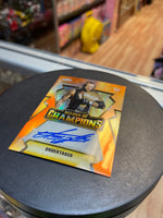 Undertaker Marks of Champions Auto -Orange Refractor 08/25- (WWE, Topps Chrome)