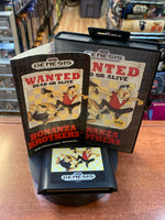 Bonanza Brothers: Wanted Dead or Alive (Sega Genesis, Vintage Video Games) COMPLETE - Bitz & Buttons