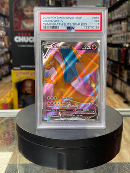 Charizard V Champions Path SWSH050 (Pokemon, Wizard) **PSA 7**
