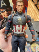 Captain America -End Game- #MMS536 (Hot Toys, Marvel) COMPLETE - Bitz & Buttons