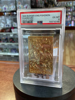 Charizard Burger King Gold Card 0166 (Pokemon, Wizard) **PSA 6**