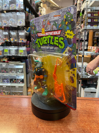 Make My Day Leo (Vintage TMNT Ninja Turtles, Playmates) **SEALED** - Bitz & Buttons