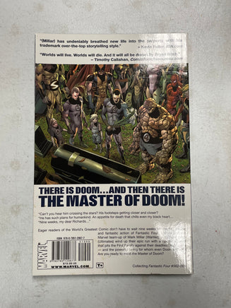 Fantastic Four The Master Of Doom (Marvel TPB, Paperback) - Bitz & Buttons