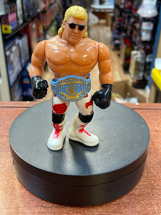 White Trunks Shawn Michaels with Custom Belt (Vintage WWF WWE, Hasbro) - Bitz & Buttons