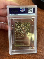 Charizard Burger King Gold Card 0165 (Pokemon, Wizard) **PSA 6**