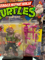 Dirtbag 45 Back 0087 (Vintage TMNT Ninja Turtles, Playmates) Sealed