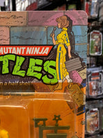 April O’Neil Blue 10 Back 0133 (Vintage TMNT Ninja Turtles, Playmates) Sealed