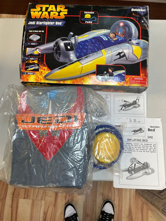 Jedi Starfighter Bed (Vintage Star Wars, Quick Set) OPEN BOX - Bitz & Buttons