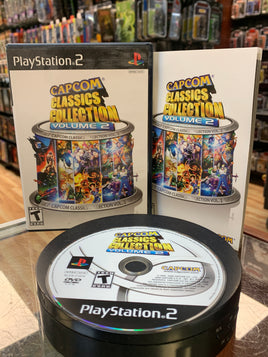 Capcom Classics Collection Volume 2 (Sony Playstation PS2, Video Game) **COMPLETE** - Bitz & Buttons