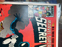 Secret Wars #8 Newsstand -1st Black Symbiote- 0597 (Marvel, Comics)
