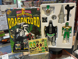 Dragonzord with Green Ranger (Vintage MMPR Power Rangers, Bandai) NEW OPEN BOX - Bitz & Buttons