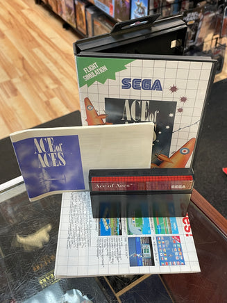 Ace of Aces (SEGA Master System SMS, Video Games) **COMPLETE** - Bitz & Buttons
