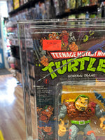General Traag 20 Back (Vintage TMNT Ninja Turtles, Playmates) **CAS Graded 80**
