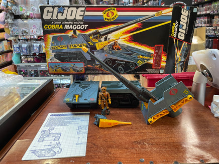 Cobra Maggot with Box (Vintage GI Joe, Hasbro) **COMPLETE** - Bitz & Buttons