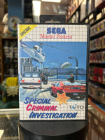 Special Crime Investigation 0824 (SEGA Master System SMS, Video Games) **COMPLETE**