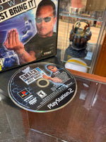 WWF Smackdown Just Bring It (Sony Playstation PS2, Video Games) **TESTED**