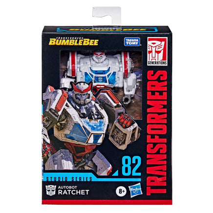 Autobot Ratchet Studio Series 82 (Transformers Deluxe Class, Hasbro) - Bitz & Buttons