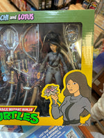 Chakahachi & Lotus (NECA, TMNT Ninja Turtles) *SEALED*