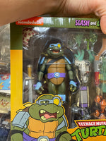 Slash & Leatherhead (TMNT Ninja Turtles, NECA) **SEALED**