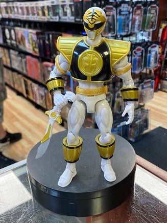 Super Megaforce Armored White Ranger (MMPR Power Rangers, Bandai) COMPLETE - Bitz & Buttons