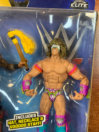 Papa Shango & Ultimate Warrior (WWE Elites, Mattel) SEALED - Bitz & Buttons