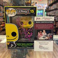 Jack skellington signed by Chris Sarandon (Funko Disney, Nightmare before christmas) *JSA* - Bitz & Buttons