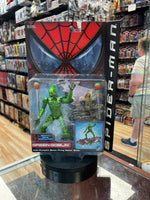 Green Goblin With Pumpkin Bomb Firing Goblin Glider Series 2 (Vintage Spider-Man, Toy Biz) SEALED