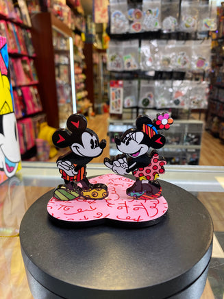 Mickey & Minnie Lidded Box 4019376 (Disney Enesco, Britto) NEW OPEN - Bitz & Buttons