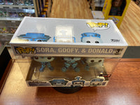 Kingdom Hearts Sora Goofy Donald 3 Pack (Funko Pop, Disney) EXCLUSIVE - Bitz & Buttons