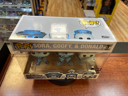 Kingdom Hearts Sora Goofy Donald 3 Pack (Funko Pop, Disney) EXCLUSIVE - Bitz & Buttons
