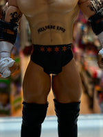 CM Punk Black & Orange Trunks (WWE Ruthless Aggression, Jakks Pacific