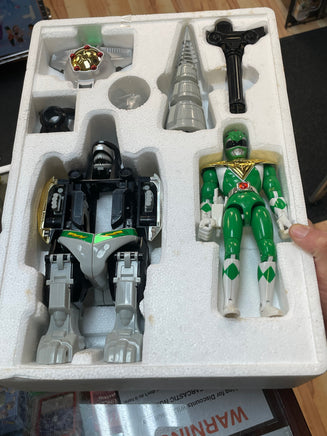 Dragonzord with Green Ranger (Vintage MMPR Power Rangers, Bandai) NEW OPEN BOX - Bitz & Buttons