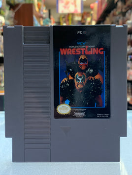 World Championship Wrestling (Nintendo NES, Video Game) Tested Working