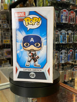 Captain America GITD #450 (Funko Pop, Marvel) EXCLUSIVE - Bitz & Buttons