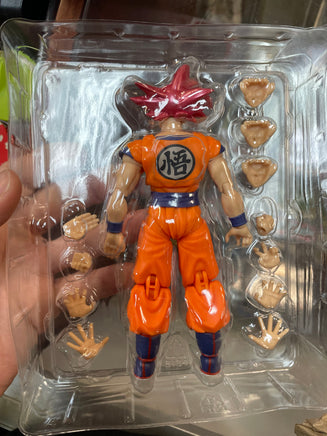 Super Saiyan God Son Goku (Dragon Ball, Tamashi SH Figuarts) COMPLETE - Bitz & Buttons