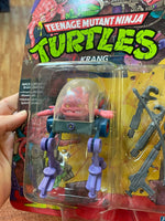 Krang -14 Back-  (Vintage TMNT Ninja Turtles, Playmates) **SEALED** - Bitz & Buttons