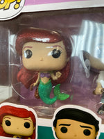 Diamond Edition Little Mermaid 4 Pack (Funko Pop, Disney) EXCLUSIVE - Bitz & Buttons