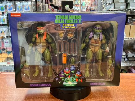 Michelangelo & Donatello -2 Pack- (Neca, TMNT TSOTO) **SEALED** - Bitz & Buttons